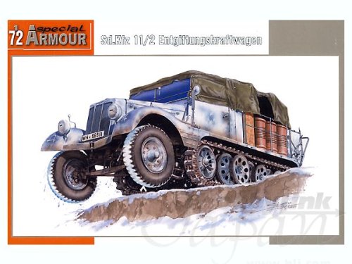Przejdź do produktu SPECIAL HOBBY A72010 - 1:72 Sd.Kfz 11/2 Entgiffungskraftwagen