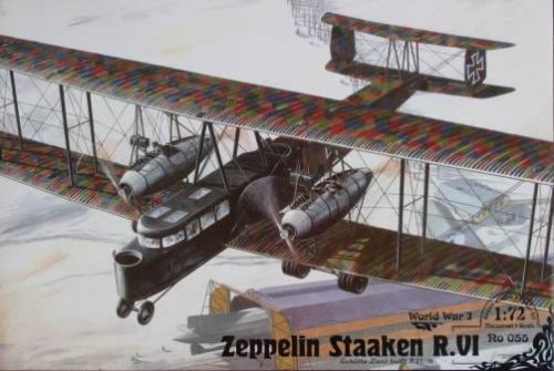 Przejdź do produktu RODEN 055 - 1:72 Zeppelin Staaken R.VI