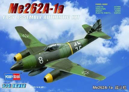 Przejdź do produktu HOBBY BOSS 80249 - 1:72 Germany Me262A-2a Fighter