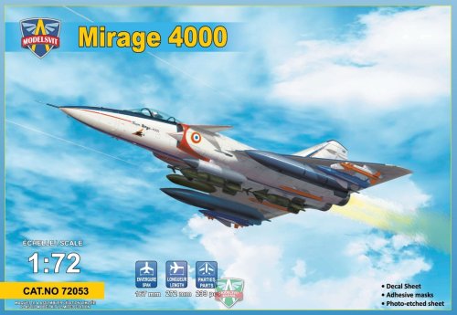 Przejdź do produktu MODELSVIT 72053 - 1:72 Mirage 4000 (upgraded version)