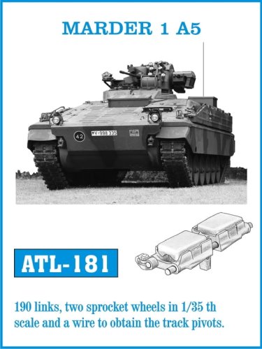 Przejdź do produktu Friulmodel ATL-181 - 1:35 Metalowe gąsienice Mader 1 A5
