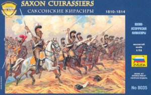 ZVEZDA 8035 - 1:72 Saxon cuirassiers 1810-1814
