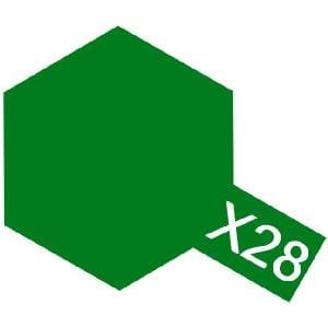 TAMIYA 81528 X-28 - Farba akrylowa Park Green 10 ml