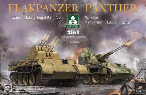 Przejdź do produktu TAKOM 2105 - 1:35 Flakpanzer Panther
