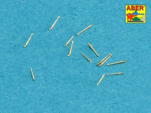 ABER 1:700L-40  - 1:700 Set of 16 pcs 3,7 cm Flak 42 Gun barrels for German ships