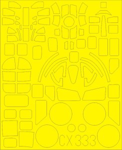 EDUARD CX333 - 1:72 B-17F