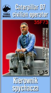 TORO MODEL 35F73 - 1:35 Kierowca-operator spychacza Caterpillar D7