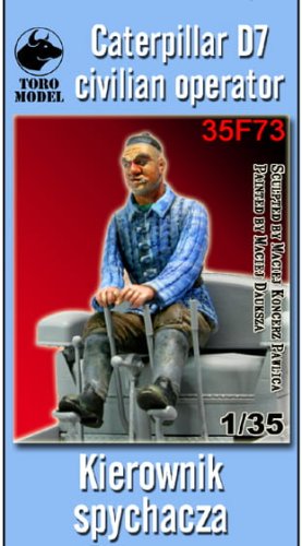 Przejdź do produktu TORO MODEL 35F73 - 1:35 Kierowca-operator spychacza Caterpillar D7