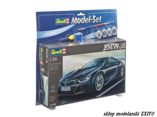 Przejdź do produktu REVELL 67008 - 1:24 BMW i8 Model Set
