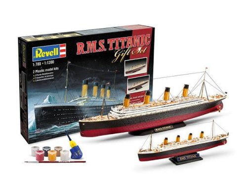 Przejdź do produktu REVELL 05727 - 1:700 & 1:1200 R.M.S. Titanic - Gift Set