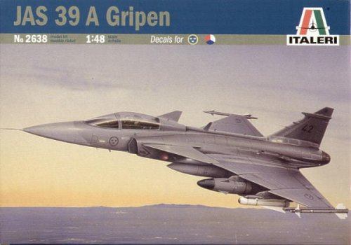 Przejdź do produktu ITALERI 2638 - 1:48 Jas 39 A Gripen
