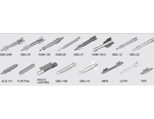 Przejdź do produktu TRUMPETER 03304 - 1:32 US aircraft weapons Guided Bombs