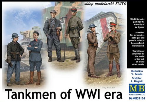 Przejdź do produktu MASTER BOX 35134 - 1:35 Tankmen of WWI era