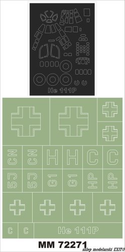 Przejdź do produktu MONTEX MM72271 - 1:72 Heinkel He-111P