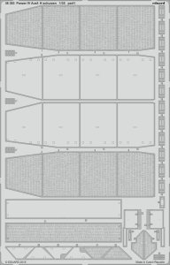 EDUARD 36383 - 1:35 Panzer IV Ausf. H schurzen