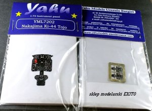 YAHU YML7202 - 1:72 Nakajima Ki-44 tablica przyrządów