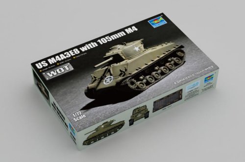 Przejdź do produktu TRUMPETER 07168 - 1:72 US M4A3E8 with 105 mm M4