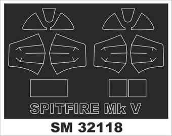 Przejdź do produktu MONTEX SM32118 - 1:32 Spitfire Mk.V