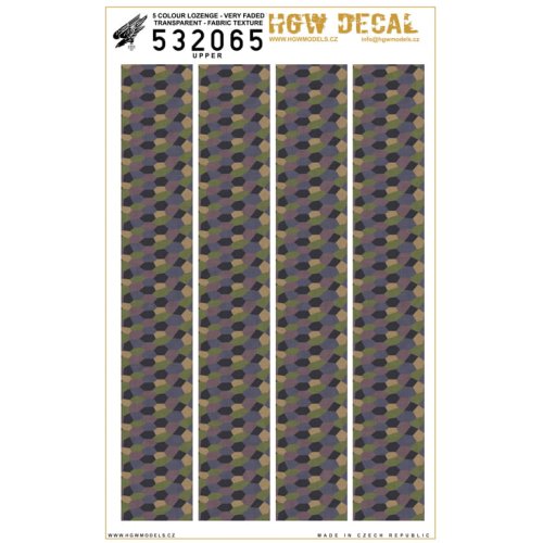 Przejdź do produktu HGW 532065 - 1:32 5 Colour Lozenge - very faded