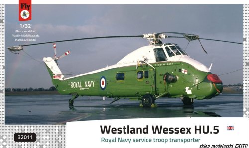 Przejdź do produktu FLY 32011 - 1:32 Westland Wessex HU.5