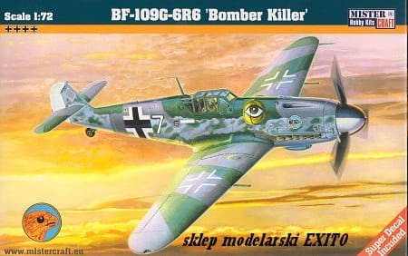 Przejdź do produktu MISTERCRAFT C113 - 1:72 Messerschmitt Bf-109G-6R6 Bomber Killer
