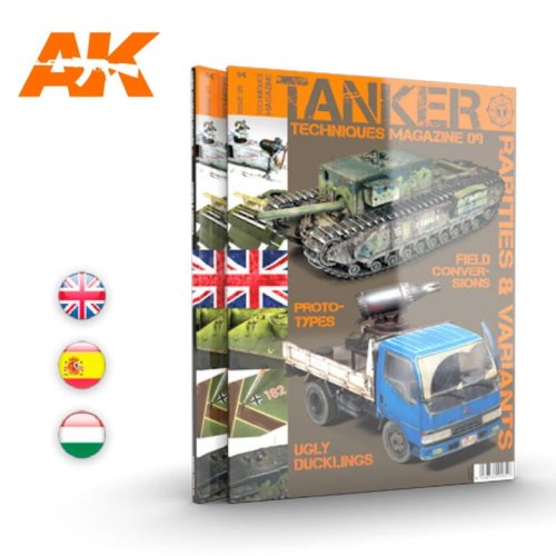 Przejdź do produktu AK INTERACTIVE 4835 - Tanker Techniques Magazine 09 - Rarities & Variants