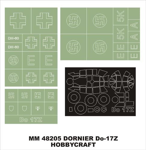 Przejdź do produktu MONTEX MM48205 - 1:48 Dornier Do-17 Z