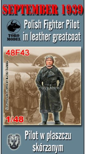 Przejdź do produktu TORO MODEL 48F43 - 1:48 Wrzesień 1939 - Pilot w płaszczu skórzanym