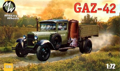 Przejdź do produktu MILITARY WHEELS 7241 - 1:72 GAZ-42