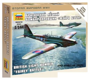 ZVEZDA 6218 - 1:144 Fairey Battle - British Light Bomber