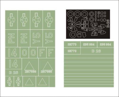 Przejdź do produktu MONTEX MM72140 - 1:72 B-26 B/C Marauder