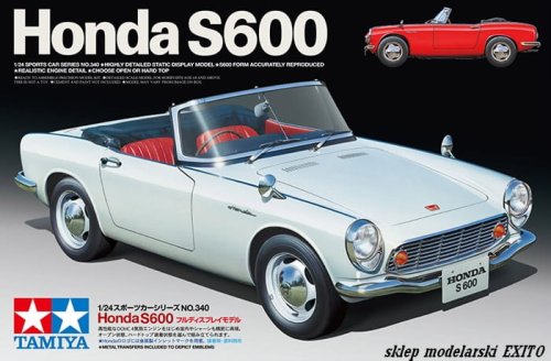 Przejdź do produktu TAMIYA 24340 - 1:24 Honda S600