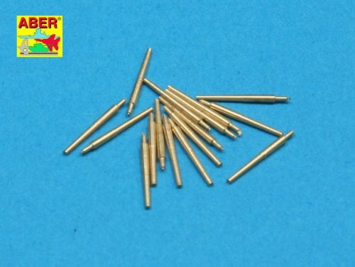 Przejdź do produktu ABER 1:350L-33  - 1:350 Set of 16 pcs 102 mm type BL Mk.IX barrels for Royal Navy