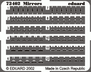 EDUARD 72402 - 1:72 Mirrors