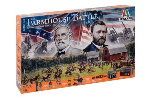 ITALERI 6179 - 1:72 Farmhouse Battle - American Civil War 1864 - Battle Set