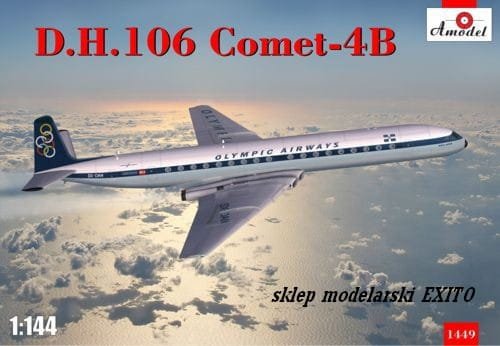 Przejdź do produktu AMODEL 1449 - 1:144 D.H.106 Comet-4B Olympic Airways