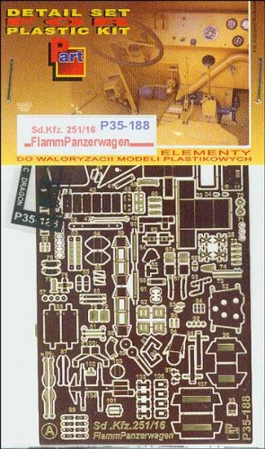 Przejdź do produktu PART P35188 - 1:35 Sd.Kfz.251/16 Flammpanzerwagen