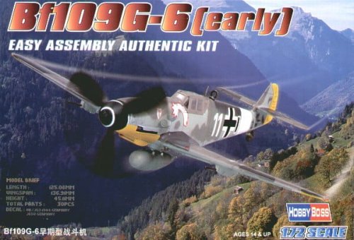 Przejdź do produktu HOBBY BOSS 80225 - 1:72 Bf-109 G-6 (early)