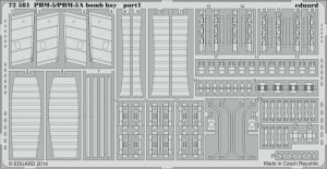 EDUARD 72581 - 1:72 PBM-5/PBM-5A bomb bay
