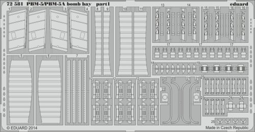 Przejdź do produktu EDUARD 72581 - 1:72 PBM-5/PBM-5A bomb bay