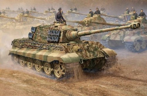 Przejdź do produktu TRUMPETER 00910 - 1:16 Sd.Kfz.182 King Tiger with Henschel & Porsche turret