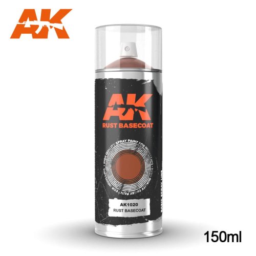 Przejdź do produktu AK INTERACTIVE 1020 - Farba Rust Basecoat Spray 150 ml