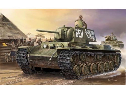Przejdź do produktu TRUMPETER 00356 - 1:35 KV-I mod.1941 Small Turret