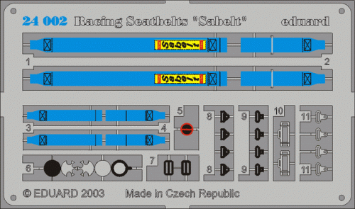 Przejdź do produktu EDUARD 24002 - 1:24 Sabelt 4 points Blue