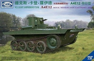 Przejdź do produktu RIICH MODELS 35003 - 1:35 VCL Light Amphibious Tank A4E12 Royal Netherlands East Indies Army