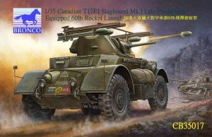 BRONCO CB 35017 - 1:35 Canadian T17E1 Staghound Mk1 Late with 60lb Rockets