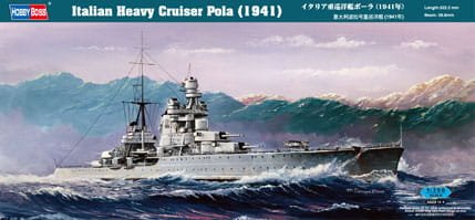 Przejdź do produktu HOBBY BOSS 86502 - 1:350 Italian Heavy Cruiser Pola (1941)