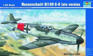 TRUMPETER 02408 - 1:24 Messerschmitt Bf109 G-6 late version