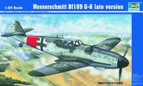 Przejdź do produktu TRUMPETER 02408 - 1:24 Messerschmitt Bf109 G-6 late version