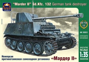ARK MODELS 35031 - 1:35 Marder II Sd.Kfz.132 German tank destroyer